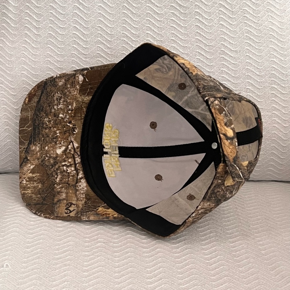 Brown Camouflage Baseball Hat - Picture 6 of 6